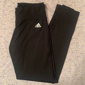 black adidas climalite leggings